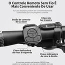 LANTERNA CONFORT PLUS® CONTROLE REMOTO Á PROVA D' ÁGUA